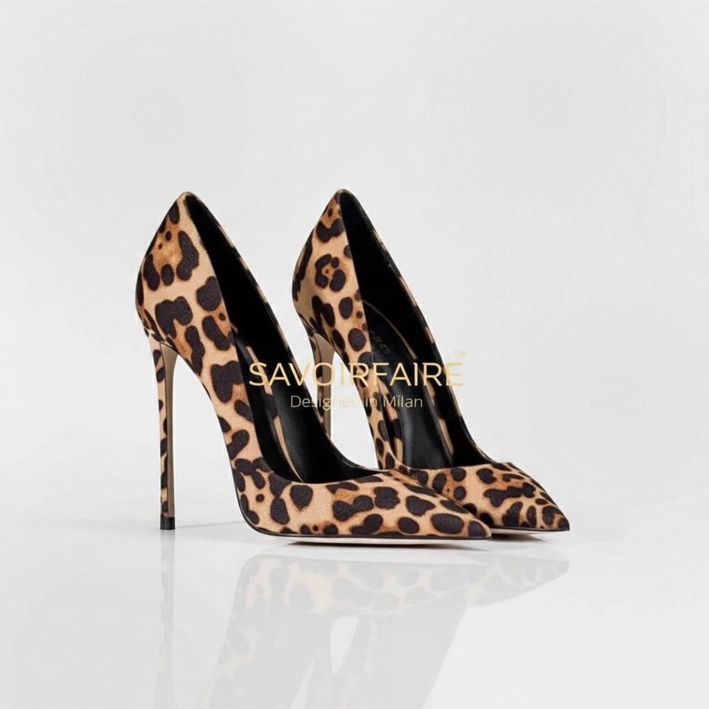 Tacco Spillo Leopardato