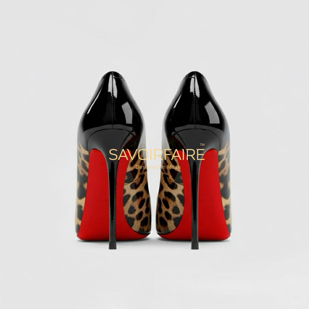 Tacco Spillo Basico Leopardato