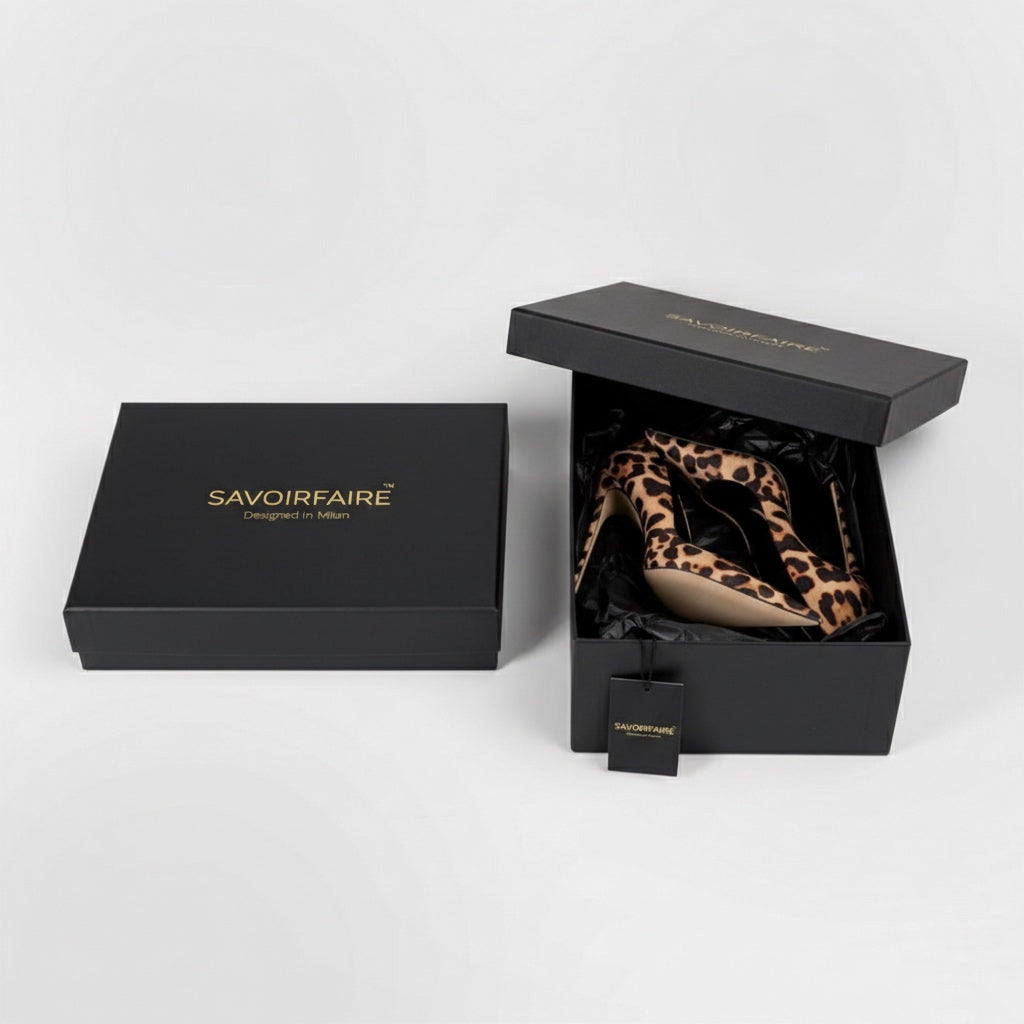 Tacco Spillo Leopardato