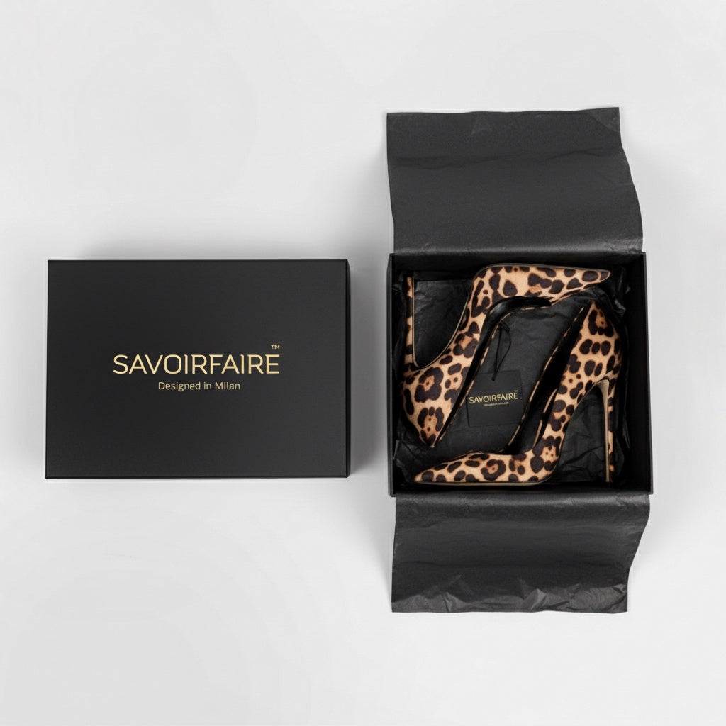 Tacco Spillo Leopardato