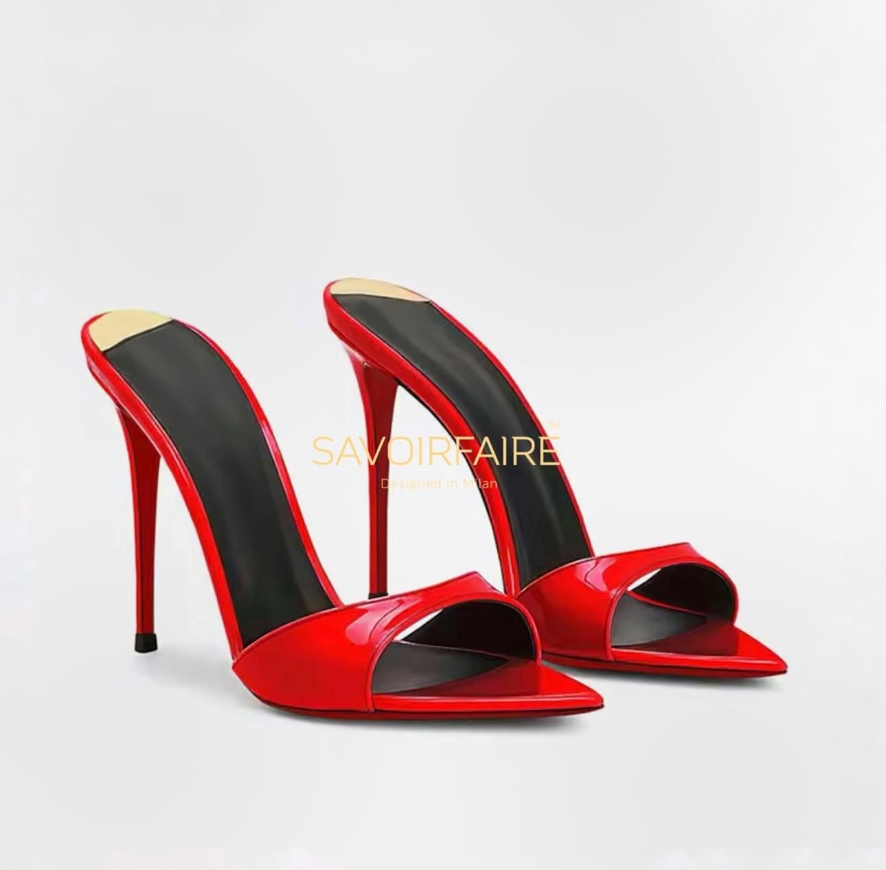 img_5750 Sandalo Moderno Rosso - immagine 1