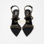 Tacco Borchie Oro - immagine 3