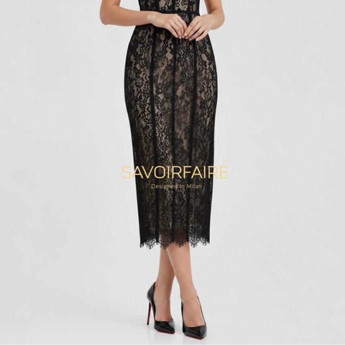 Vestito Pizzo Imperiale - immagine 4